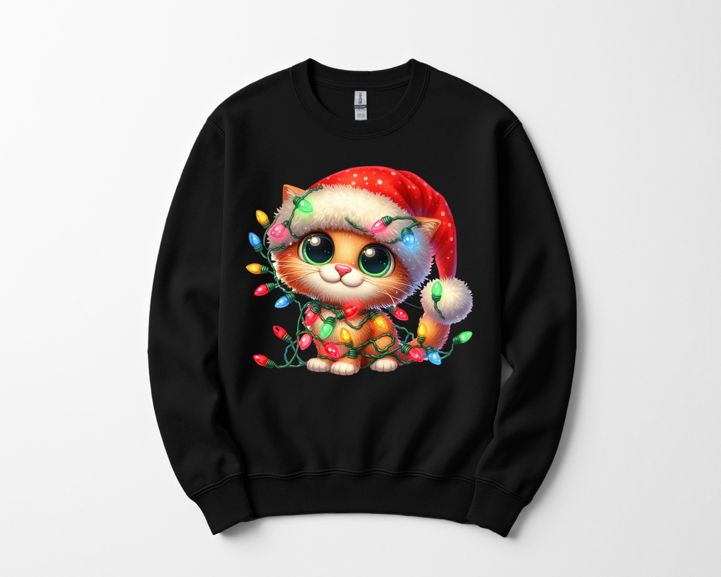 Animated Santa Cat