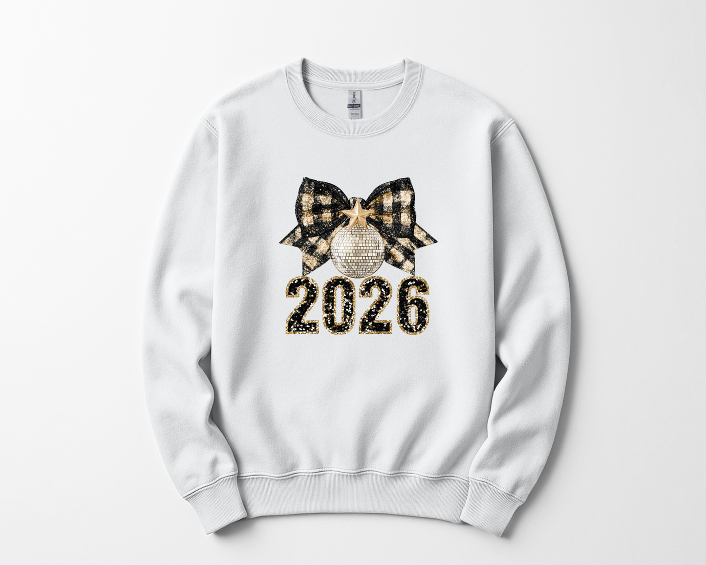 2026 Bow & Ornament Sweatshirt