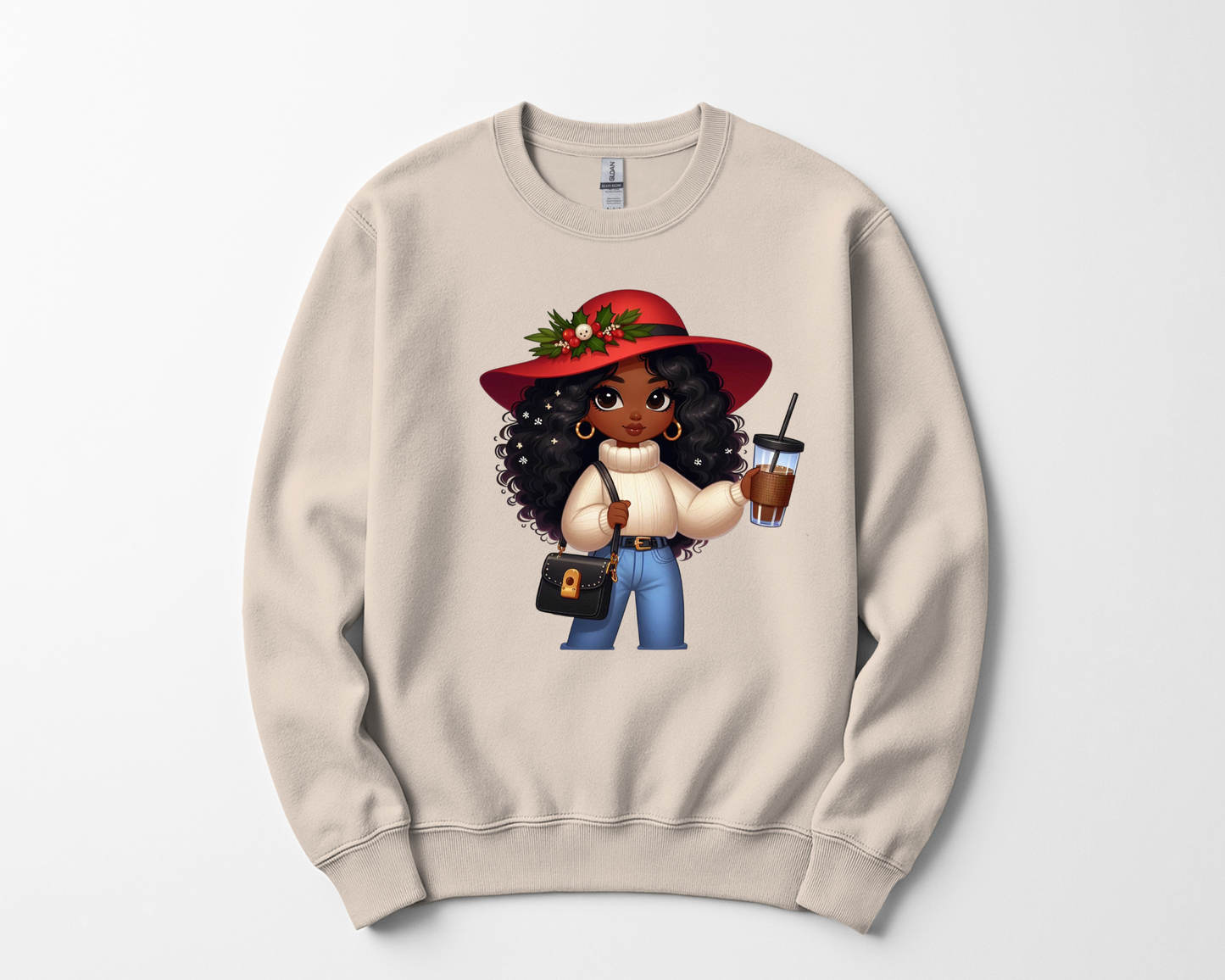 Animated Girl Cup & Hat