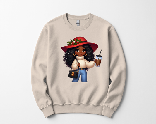 Animated Girl Cup & Hat